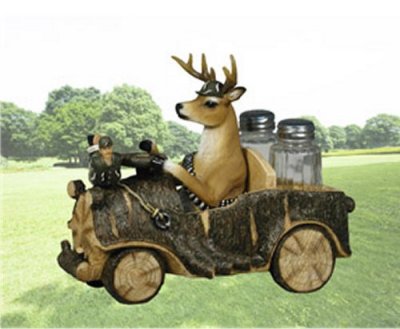 DED25373 Venison Seasons Deer Salt & Peppper Set 